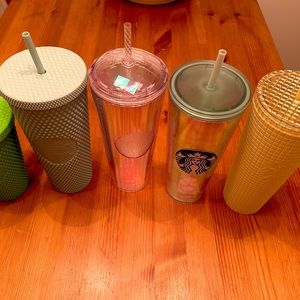 Starbucks tumblers